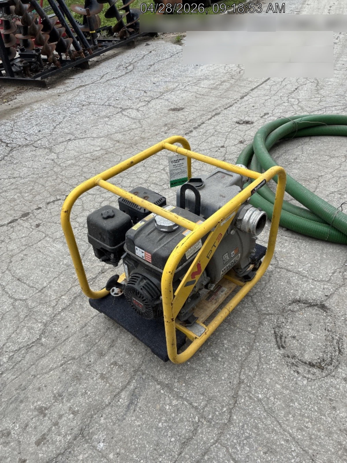 2020 WACKER NEUSON PT3A