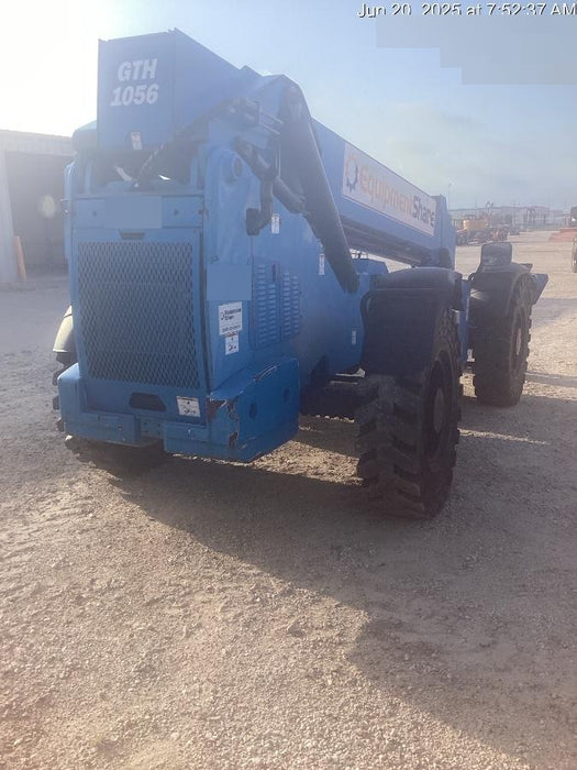 2018 Genie GTH-1056 Genie GTH-1056 w/Enclosed Cab w/HVAC, Work Lights, Solid Tires, Beacon, 60" Carriage and Forks