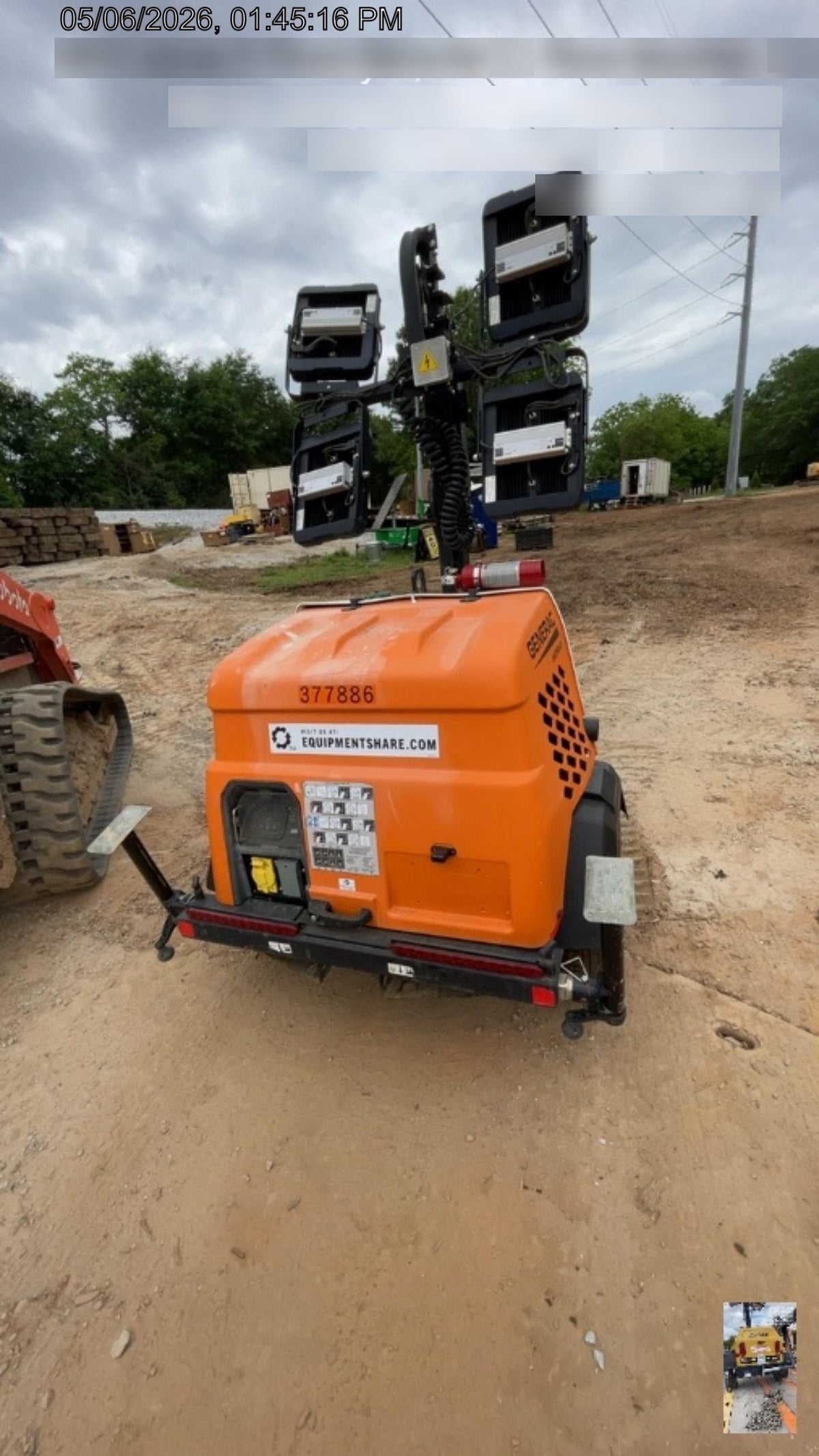 2023 Generac MLT2 Diesel, Flex Switch 120V Input, Powerzone Controller, 
(4) 320W LED Lights, 4kW Generator, 39.9 Gal Fuel Tank, 2" Ball, T3
