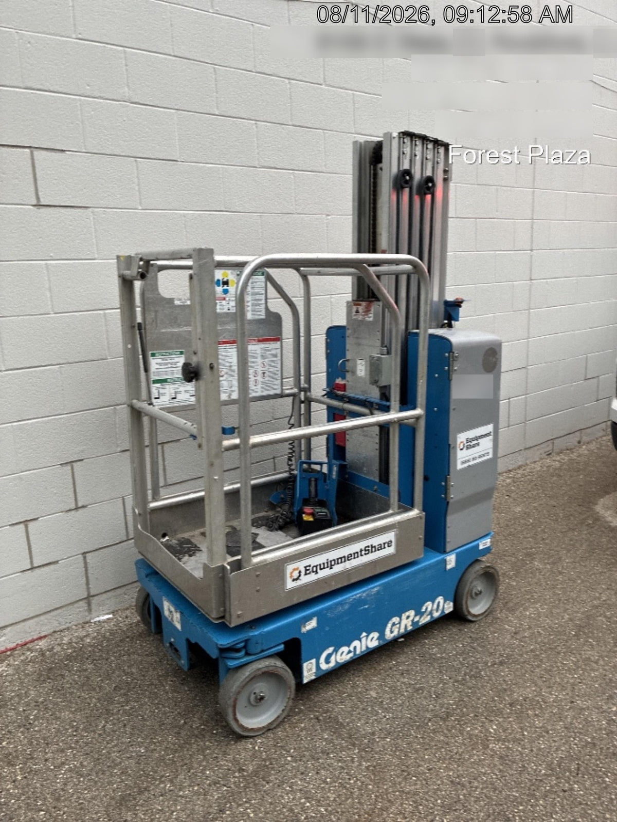 2020 GENIE GR-20