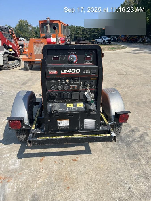 2022 Lincoln Electric LE400 Kubota V1505, Trlr, Cable Rack, Light Kit, ES Decals, T3