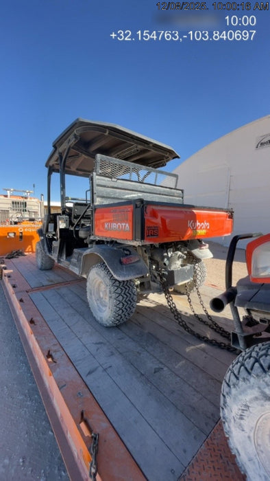 2020 Kubota RTV-X1140W-H Canopy, 4-Seater, Diesel, Windshield Acrylic Clear, LED Strobe, Backup Alarm