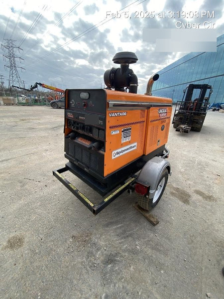 2022 Lincoln Electric Vantage 549X Crosslink Technology, Trailer Mounted, ES Decals, T3
