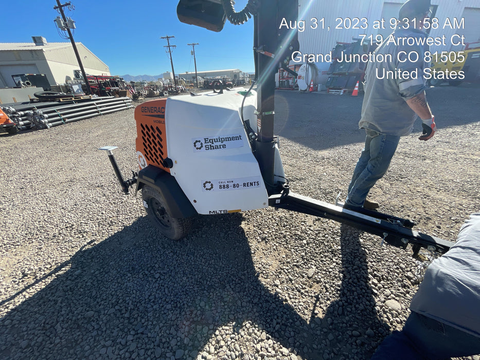 2023 Generac MLT2 Diesel, Flex Switch 120V Input, Powerzone Controller, (4) 320W LED Lights, 4kW Generator, 39.9 Gal Fuel Tank, 2" Ball, T3