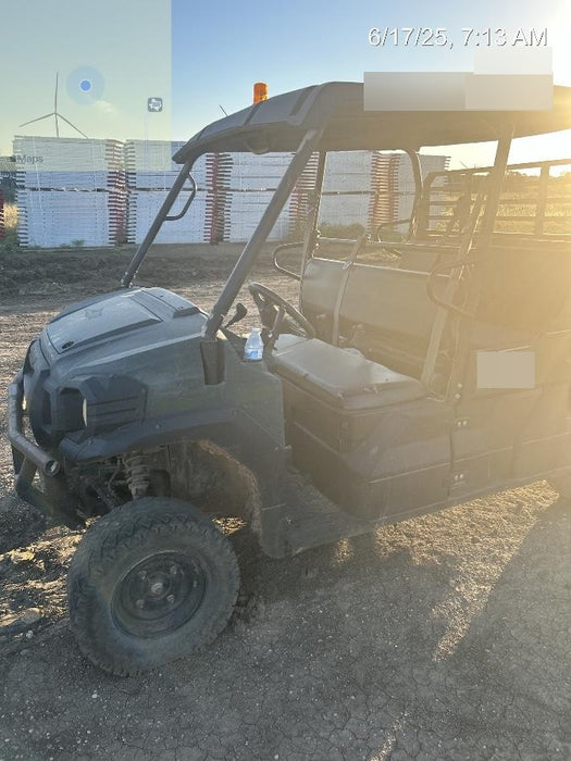 Kawasaki Mule PRO-DXT Kawasaki Mule PRO-DXT Diesel Utility Cart w/Alarm/Beacon, Hard Top, ES Track Hardware