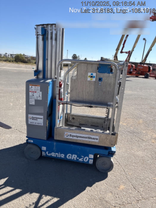 2019 GENIE GR-20