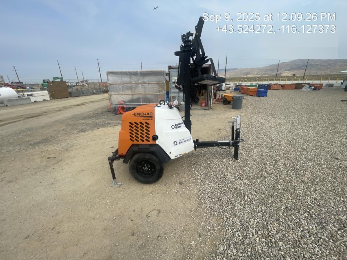 2023 Generac MLT2 Diesel, Flex Switch 120V Input, Powerzone Controller, 
(4) 320W LED Lights, 4kW Generator, 39.9 Gal Fuel Tank, 2" Ball, T3