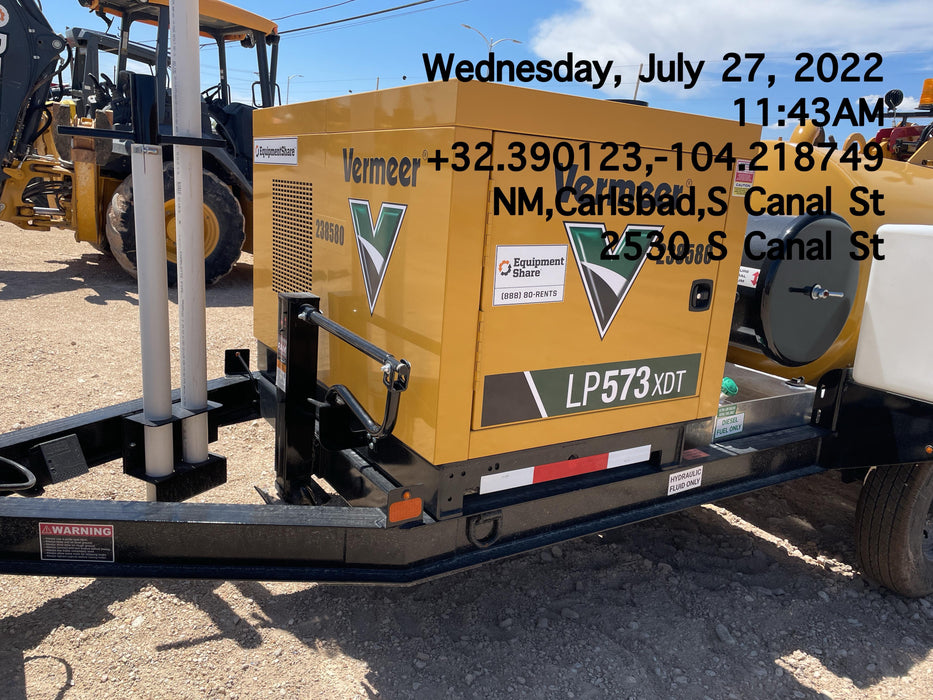 2022 Vac-Tron LP573XDT T4 Koehler Diesel Engine, 500 Gallon Debris Tank, x2 100 Gallon Water Tanks