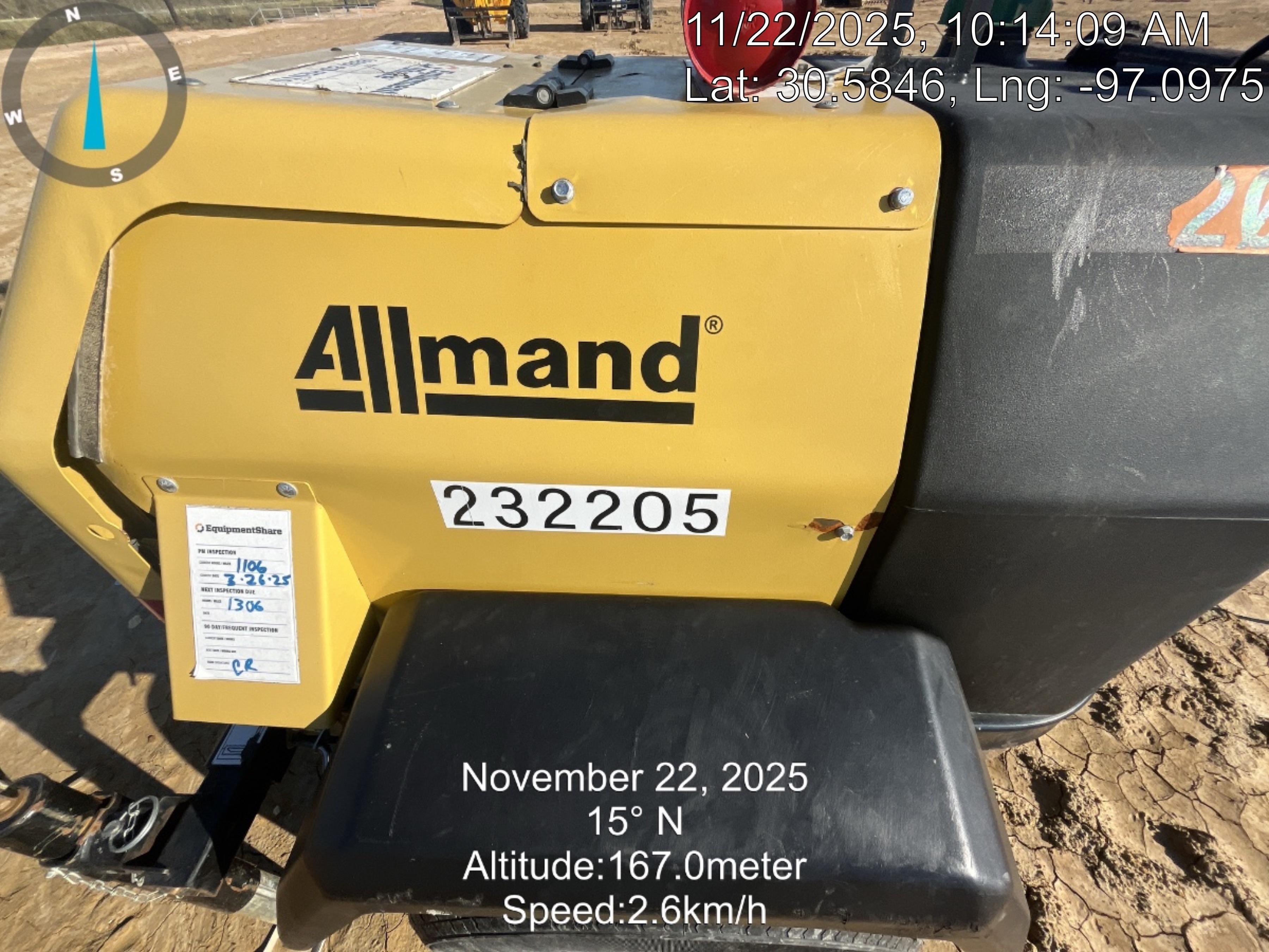 2022 Allmand NLV3GR (4) LED Light Fixture 350W, 23' Vertical Mast, 3kW Prime, Towable, Deep Sea L401, Leveling Jacks, Yanmar T4F 5.8hp