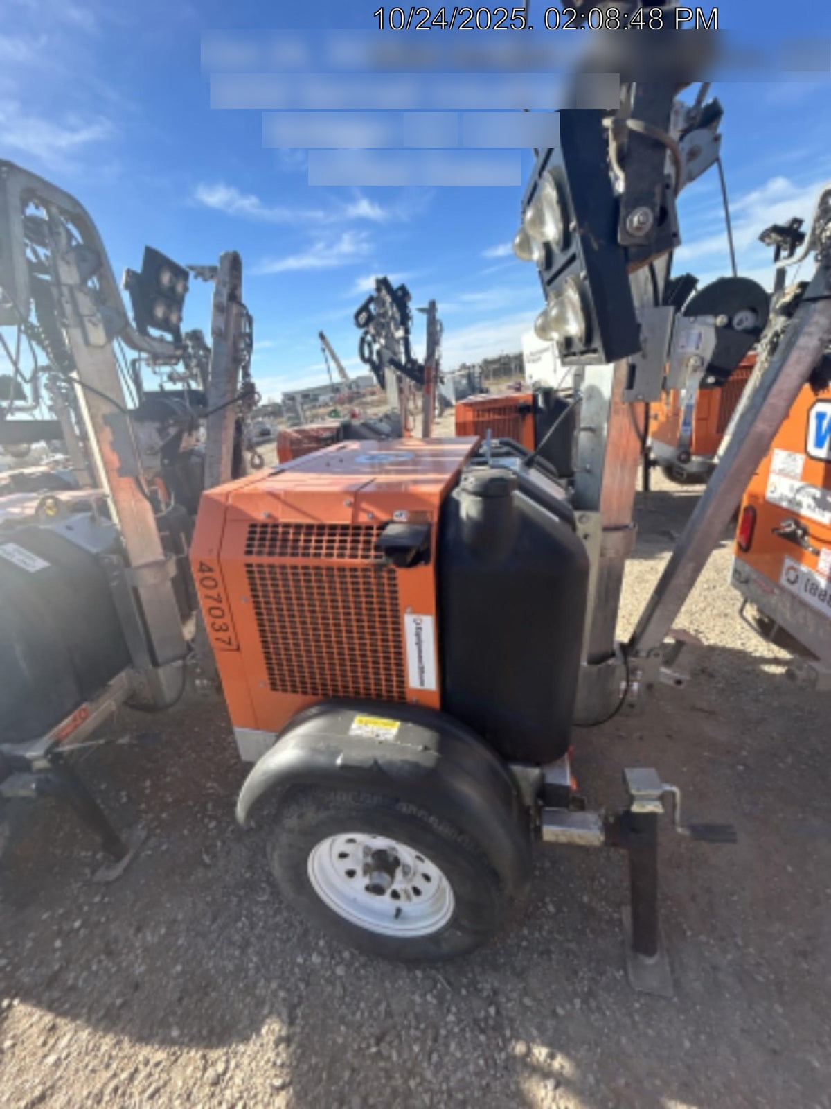 2024 Wanco WLTT-4MM4K Diesel, Deep Sea Controller, Shore Power Plug, Auto Start, (4) 350W LED Floodlights, 4kW Generator, 60 Gal Fuel Tank, 2" Ball, T3