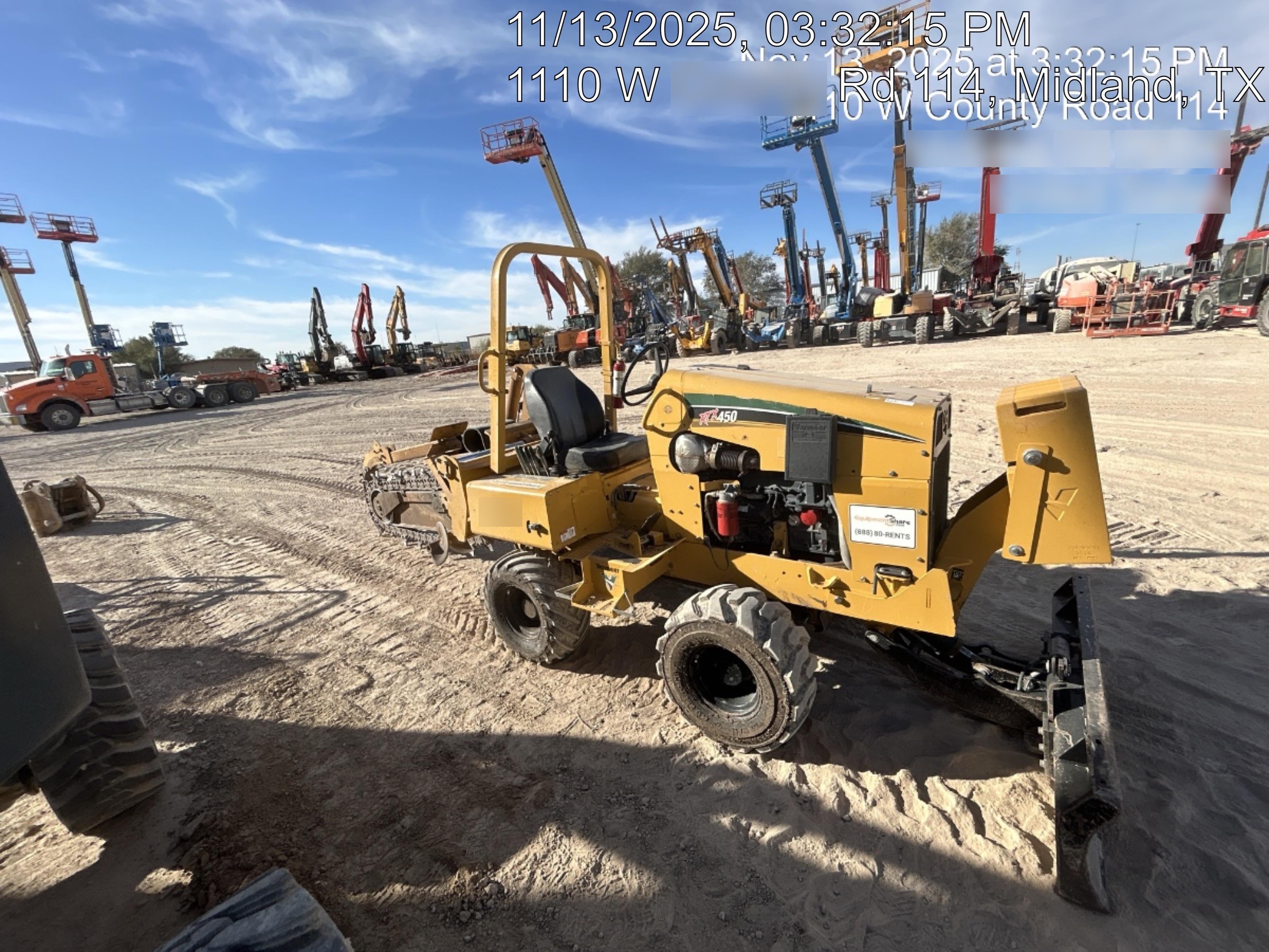 2019 VERMEER RTX450