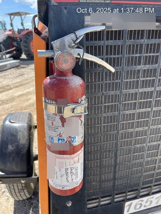 2021 Lincoln Electric Vantage 549X Ready Pak 3, ORANGE (includes trailer, cable rack, fender light kit)