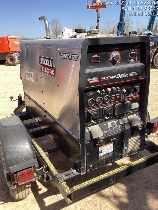 2021 Lincoln Electric Vantage 322 Ready Pak 3