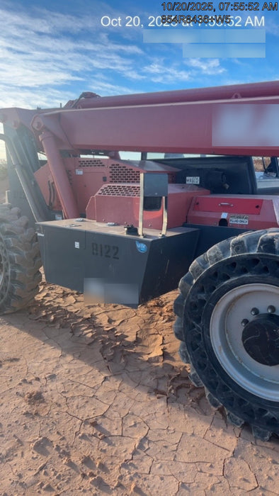 2018 Manitou MTA10055 Manitou MTA 10055 w/Open ROPS, Work Lights/Strobe, Aux Hyd, Solid Tires, Lift Hook, 66" Carriage, 60" Forks