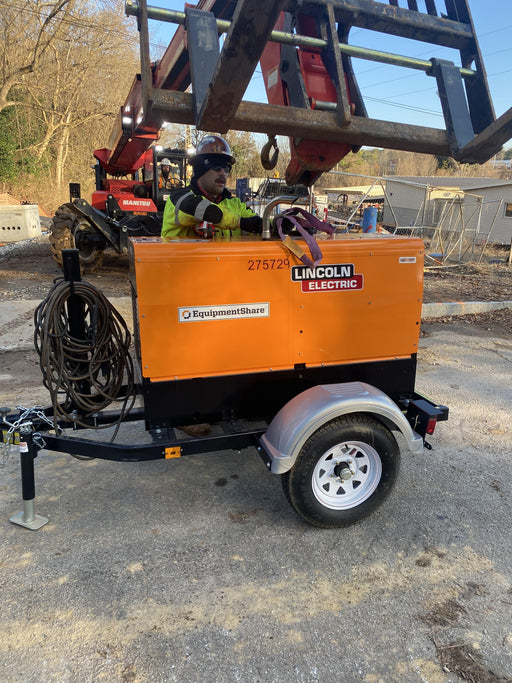 2022 Lincoln Electric LE400 Kubota V1505, Trlr, Cable Rack, Light Kit, ES Decals, T3