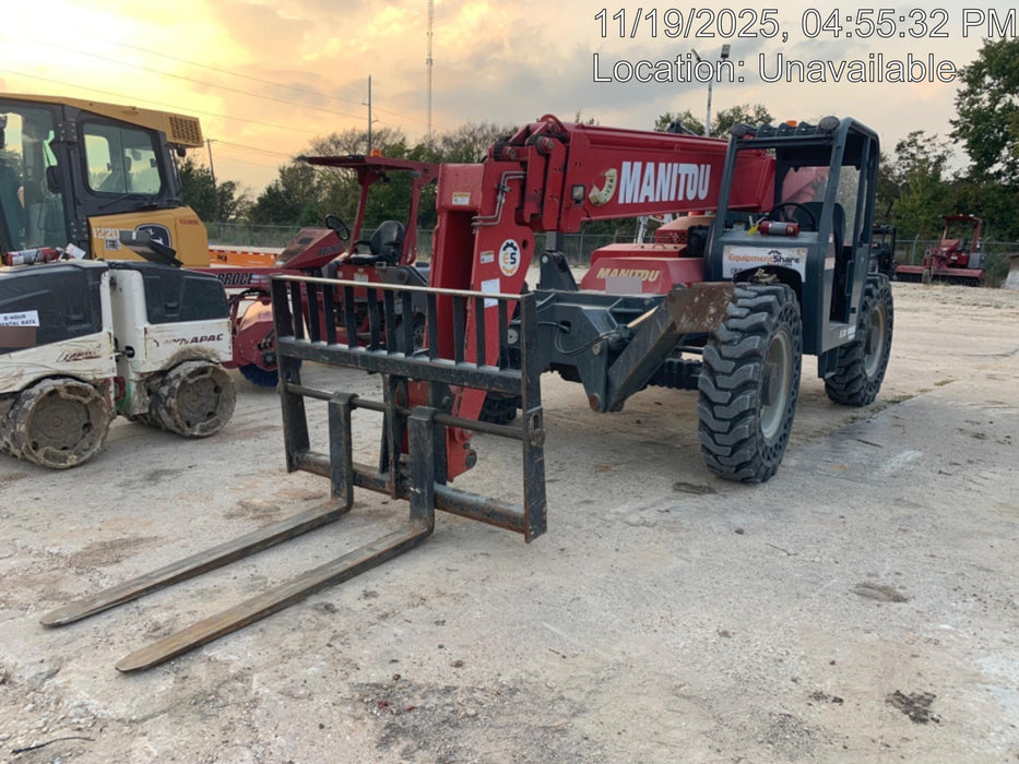 2018 Manitou MTA10055 MTA10055 - 120 HP T4, Canopy, Worklights/Strobe, Beacon, 66" Carriage, 60" Forks, Solid Tires, Lift Hook, Aux Hydraulics