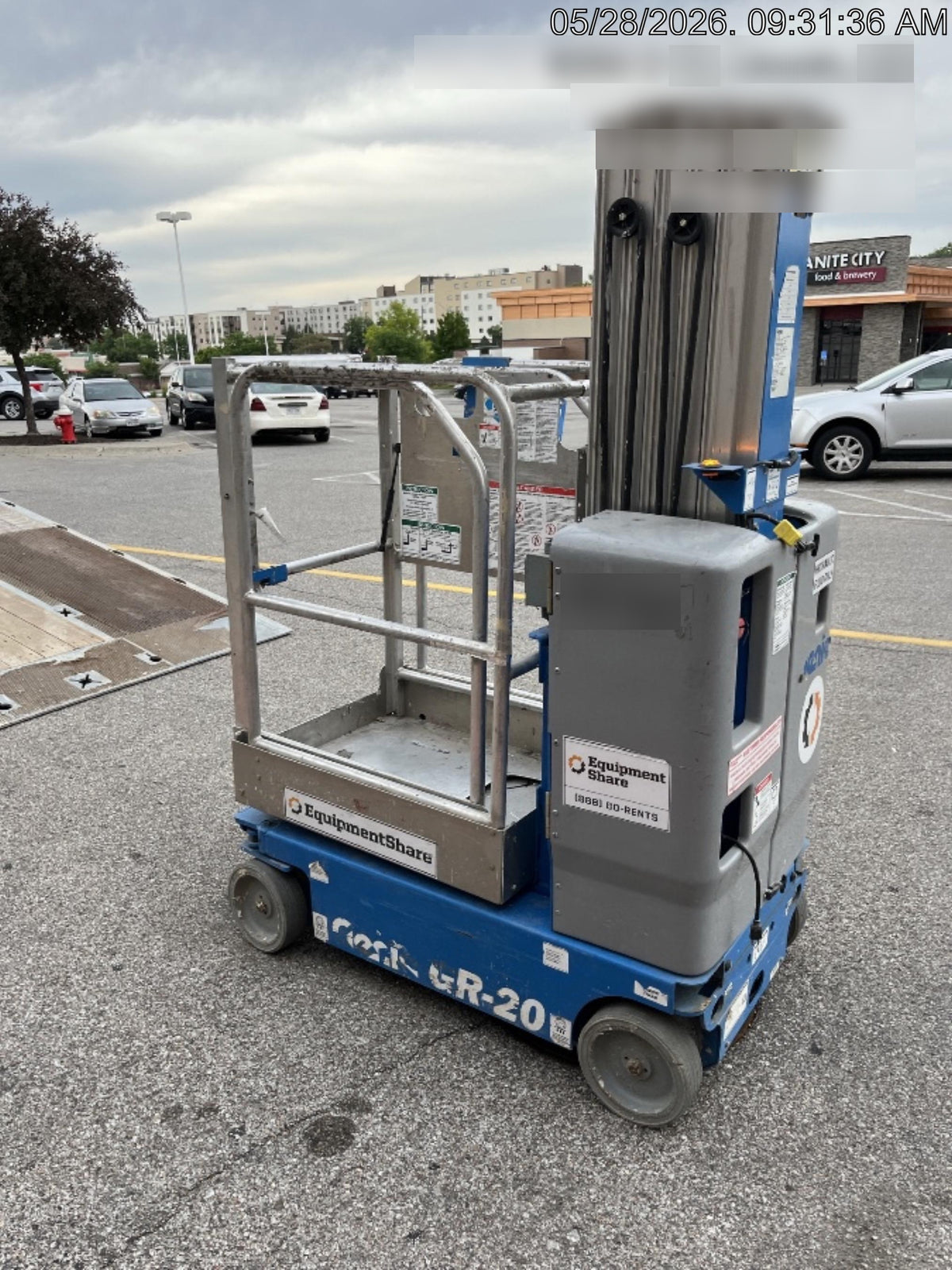 2019 GENIE GR-20