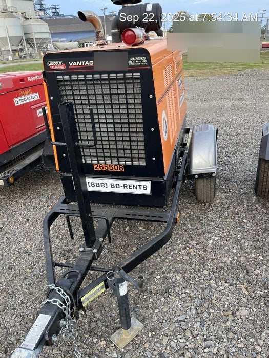 2022 Lincoln Electric Vantage 549X Crosslink Technology, Trailer Mounted, ES Decals, T3