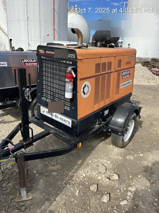 2021 Lincoln Electric Vantage 549X Ready Pak 3, ORANGE (includes trailer, cable rack, fender light kit)