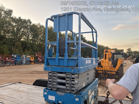 2020 Genie GS-1930 Solid Non Marking Tires, Beacon, Folding rails with half height swing gate
