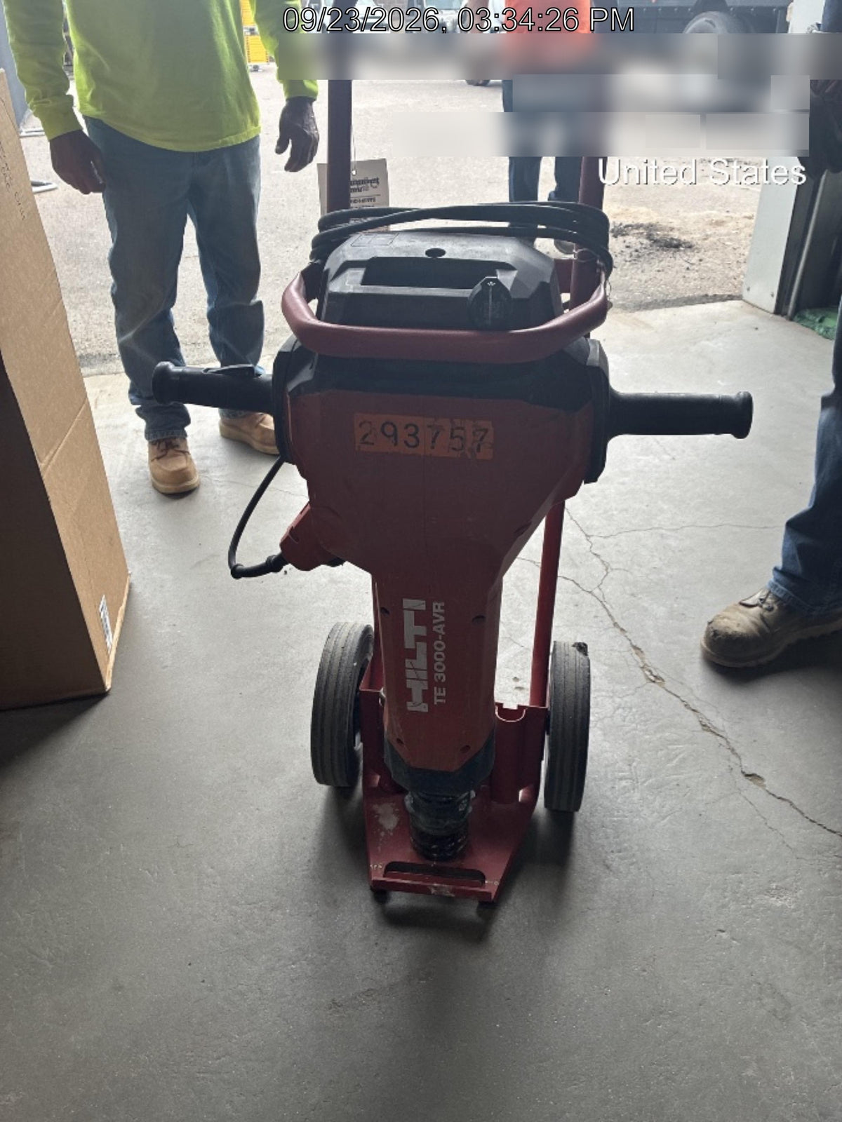 2023 HILTI TE 3000-AVR
