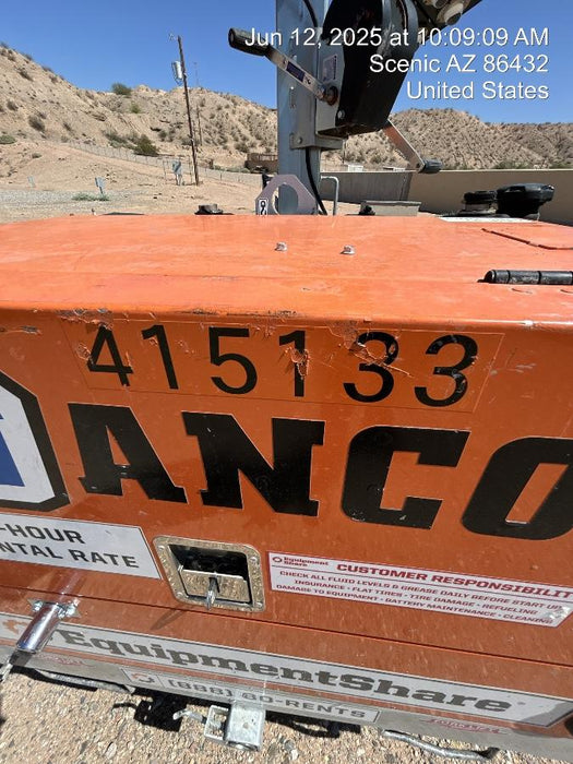 2024 Wanco WLTT-4MM4K Diesel, Deep Sea Controller, Shore Power Plug, Auto Start, (4) 350W LED Floodlights, 4kW Generator, 60 Gal Fuel Tank, 2" Ball, T3