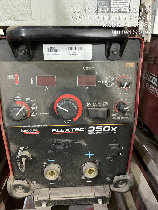 2020 LINCOLN ELECTRIC FLEXTEC 350X