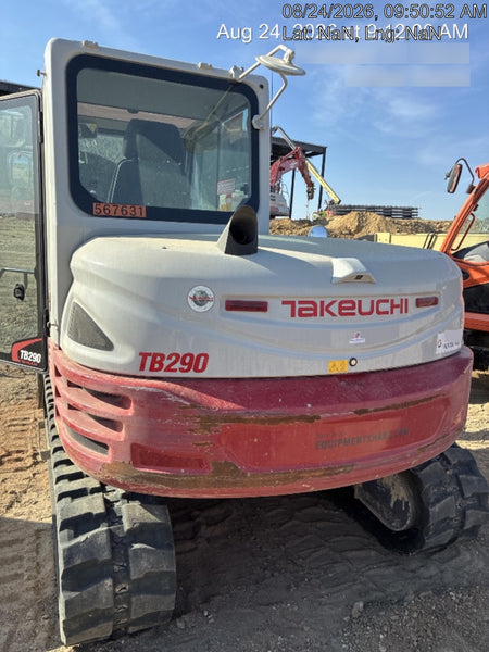 2025 TAKEUCHI TB290-CR