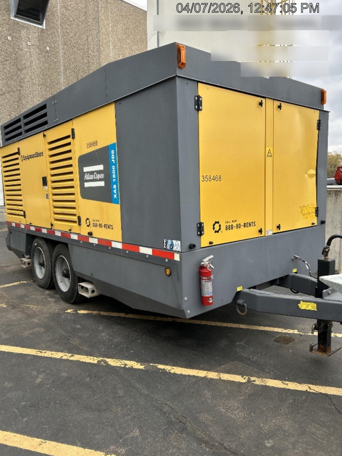 2023 ATLAS COPCO XAS 1800
