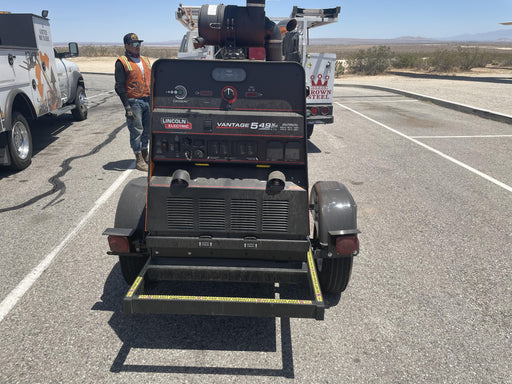 2021 Lincoln Electric Vantage 549X Ready Pak 3, ORANGE (includes trailer, cable rack, fender light kit)