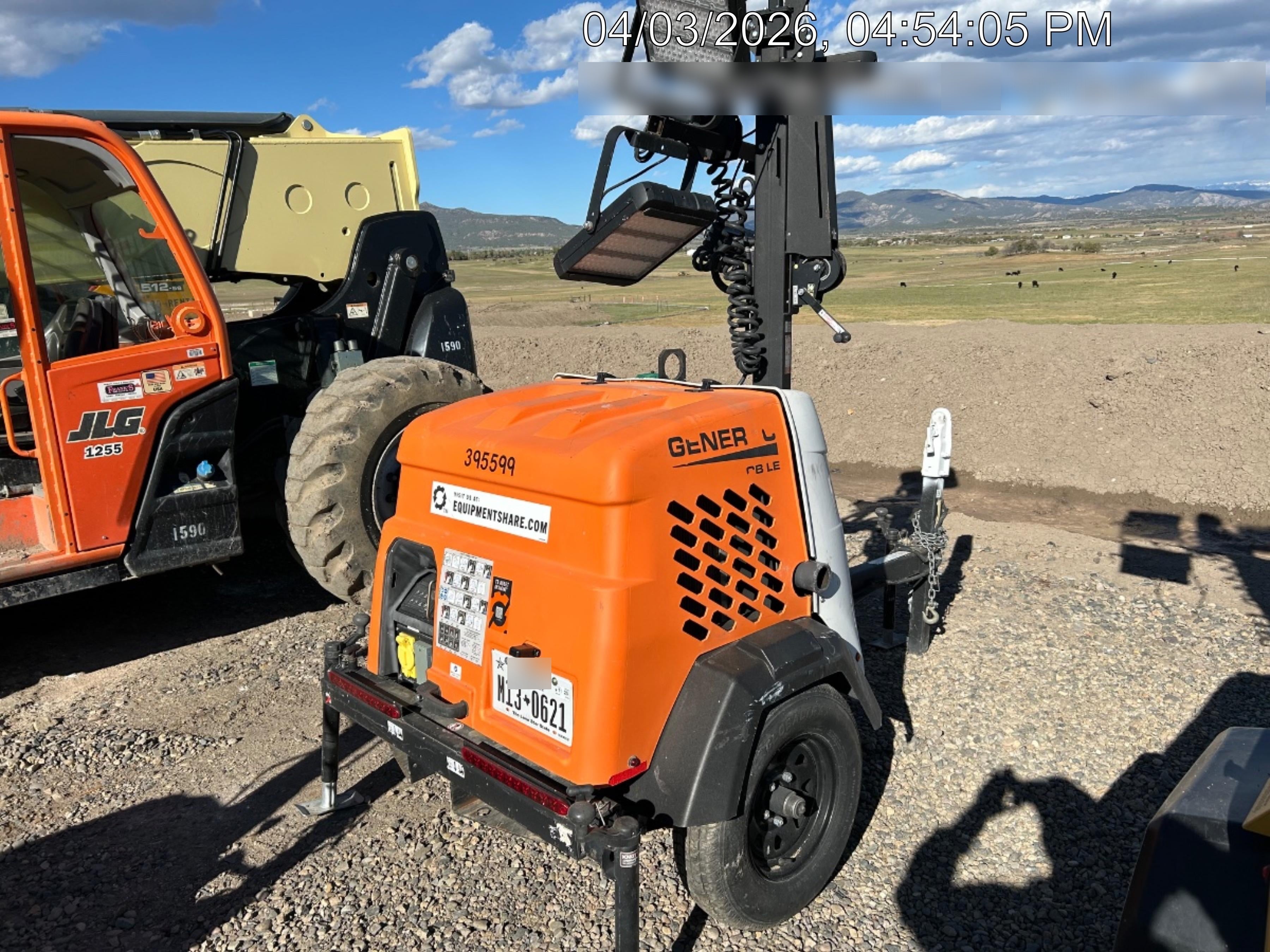 2024 Generac MLT2 Diesel, Flex Switch 120V Input, Powerzone Controller, 
(4) 320W LED Lights, 4kW Generator, 39.9 Gal Fuel Tank, 2" Ball, T3