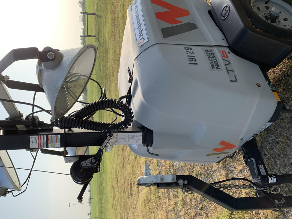 2018 Wacker Neuson LTV6L-MH Wacker Neuson LTV6L Mobile Light Tower w/Fuel Level Sensor Installed