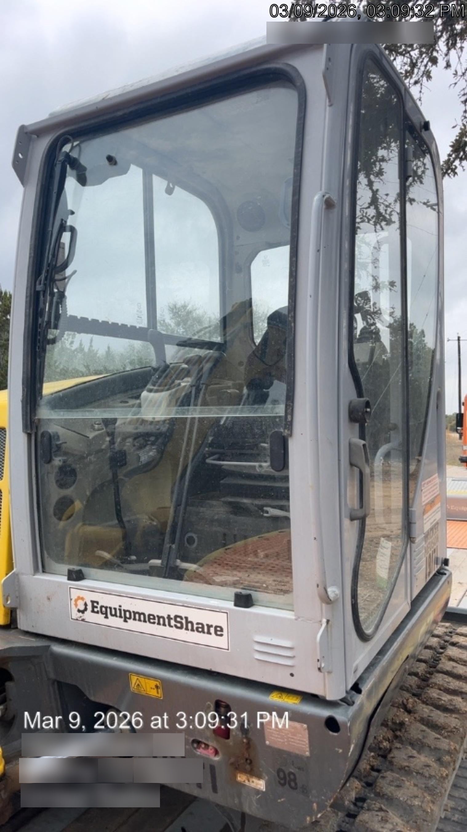 2018 Wacker Neuson EZ53 Wacker Neuson EZ53 12K Excavator, TRK,LGD,CAB,PC, Manual QC, Buckets: 30" , 18"