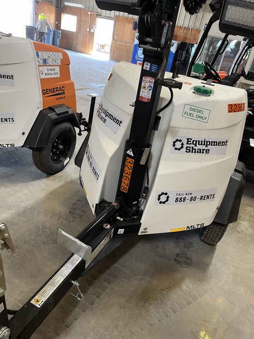 2023 Generac MLT2 Diesel, Flex Switch 120V Input, Powerzone Controller, (4) 320W LED Lights, 4kW Generator, 39.9 Gal Fuel Tank, 2" Ball, T3