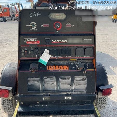 2021 Lincoln Electric Vantage 549X Ready Pak 3, ORANGE (includes trailer, cable rack, fender light kit)