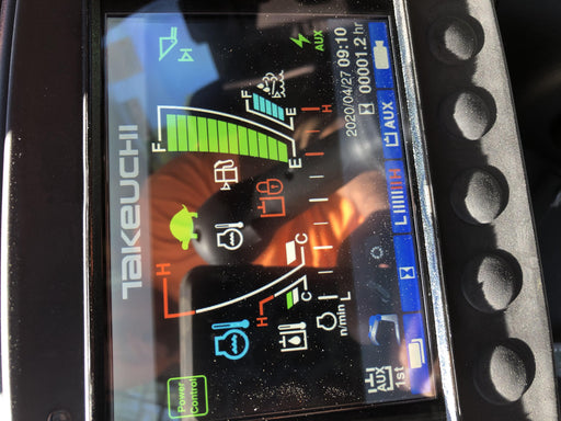 2020 Takeuchi TL12R2-CR Cab/Heat/Air, 111hp, Hydraulic QC