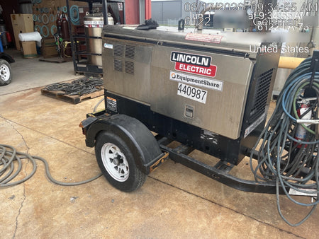 2022 Lincoln Electric LE400 Kubota V1505, Trlr, Cable Rack, Light Kit, ES Decals, T3