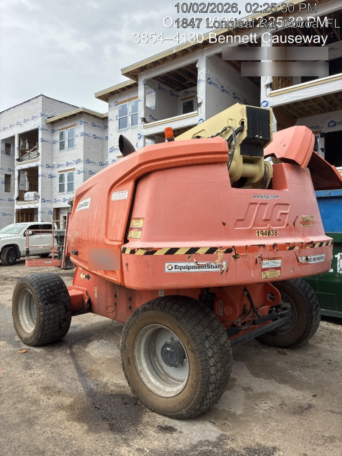 2021 JLG 660SJ