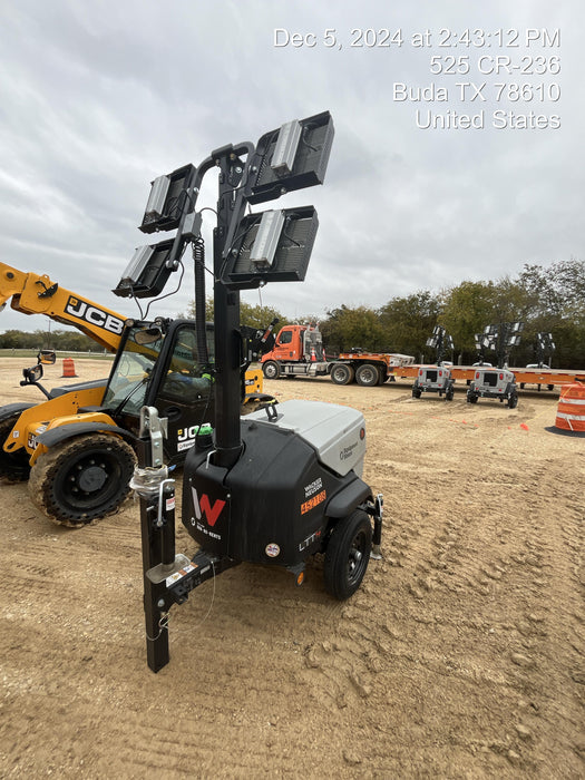 2024 Wacker Neuson LTT4 Diesel, Kohler KDW702, Deep Sea Controller, Auto Start, LED 320W, Bypass Outlet, T3