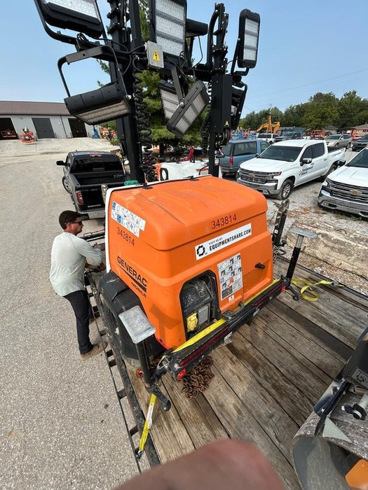 2023 Generac MLT2 Diesel, Flex Switch 120V Input, Powerzone Controller, (4) 320W LED Lights, 4kW Generator, 39.9 Gal Fuel Tank, 2" Ball, T3