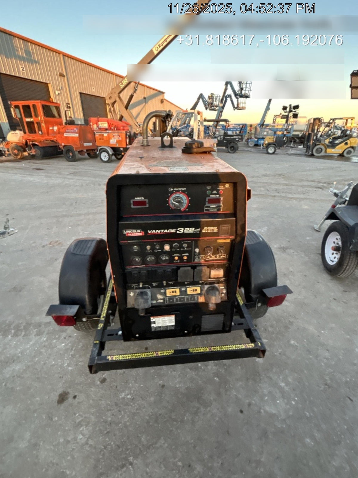 2021 Lincoln Electric Vantage 322 VANTAGE 322 READY-PAK 3