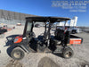 2019 Kubota RTV-X1140 4wd Utility Cart, LED Strobe, Windshield Tempered Glass, Pastic Canopy, Wire Harness Kit, Backup Alarm