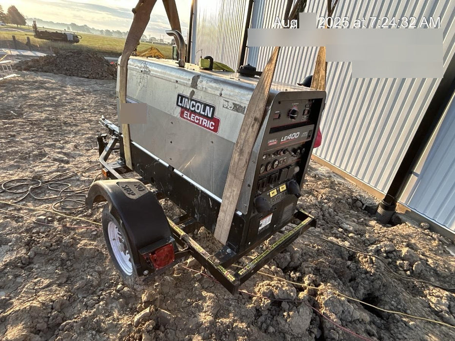 2024 Lincoln Electric LE400 Kubota V1505, Trlr, Cable Rack, Light Kit, ES Decals, T3