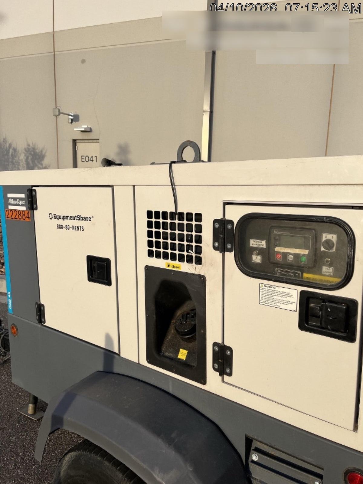 2022 ATLAS COPCO QAS45