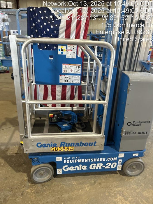 2025 GENIE GR-20