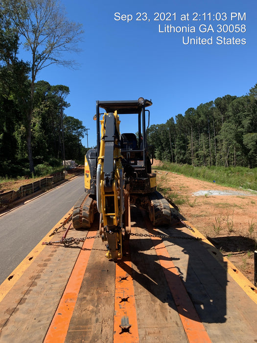 2020 Yanmar ViO35PR Open ROPS / Rubber Track / NO COUPLER