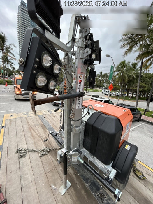 2023 Wanco WLTT-4MM4K Diesel, Deep Sea Controller, Shore Power Plug, Auto Start, (4) 350W LED Floodlights, 4kW Generator, 60 Gal Fuel Tank, 2" Ball, T3