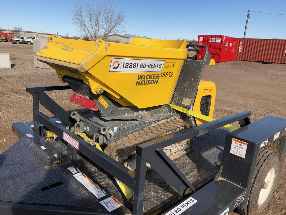 2019 WACKER NEUSON DT10