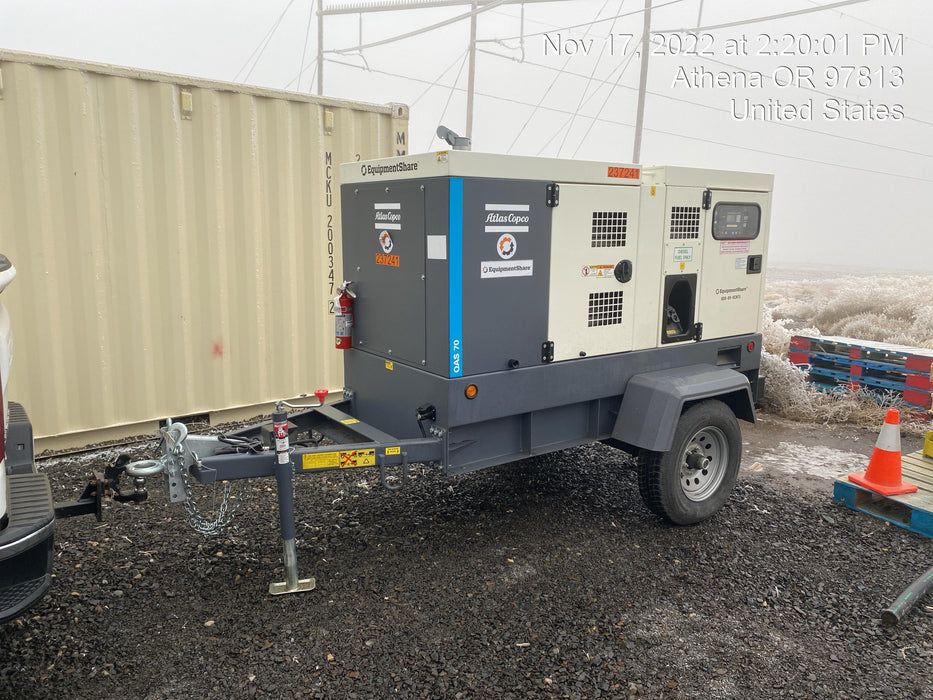 2022 ATLAS COPCO QAS 70