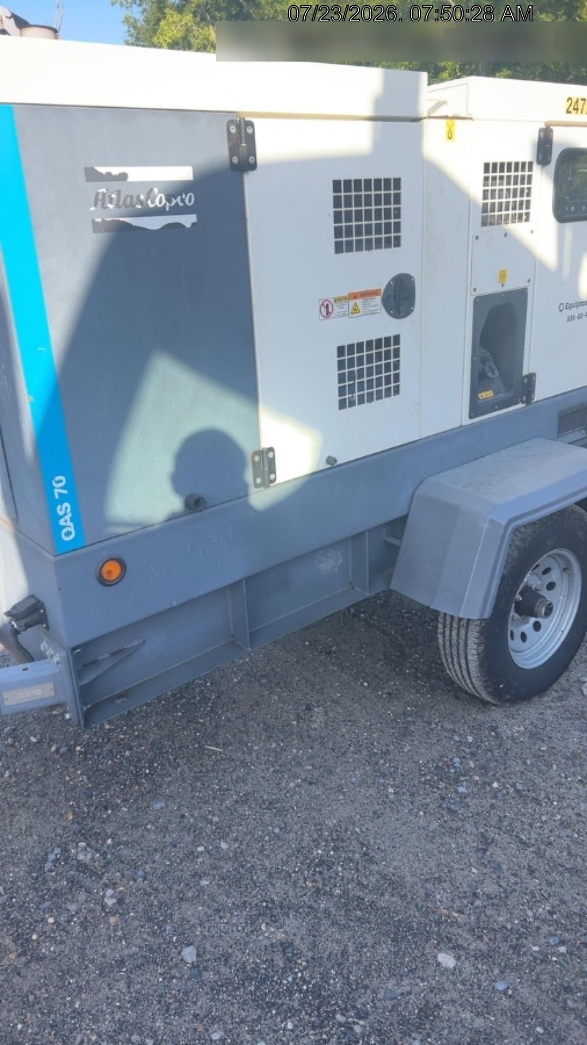 2022 ATLAS COPCO QAS 70